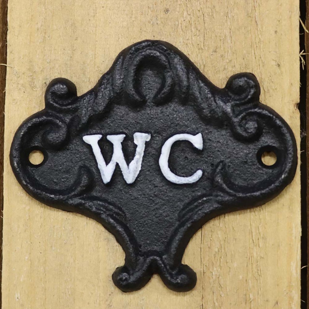 WC-skylt Fysisk