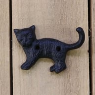 Stående katt krok Fysisk