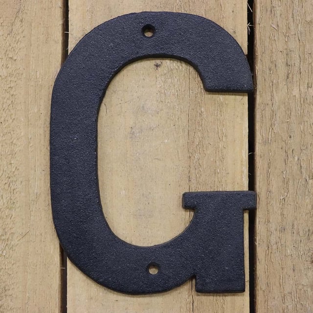 Fasadbokstav G