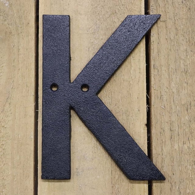 Fasadbokstav K