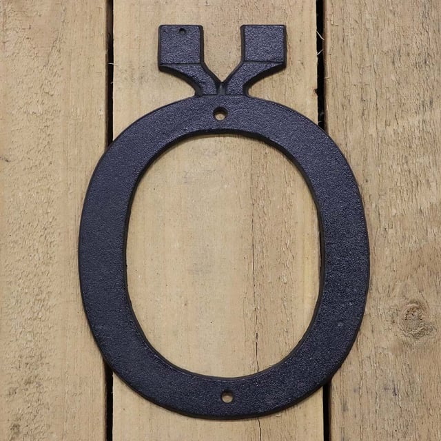 Fasadbokstav Ö