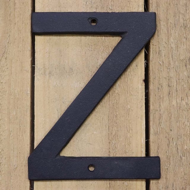 Fasadbokstav Z