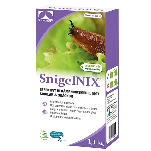 SnigelNIX 1.1kg - Godkänd för ekologisk odling Fysisk