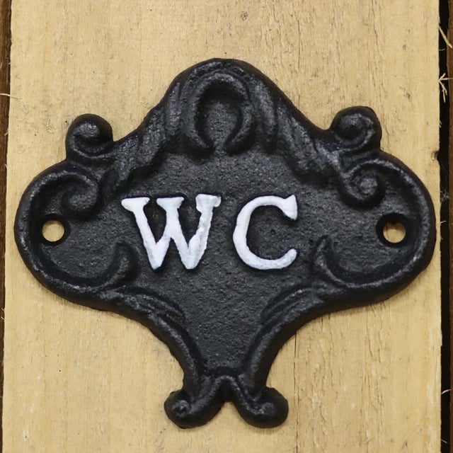 WC-skylt Physical